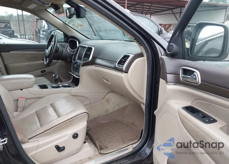 2015 Jeep Grand Cherokee Overland z USA, uszkodzony, nr VIN 1C4RJECG7FC734863